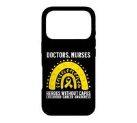 Support Childhood Cancer Awareness Medical Community Gifts Coque pour iPhone 17 Pro