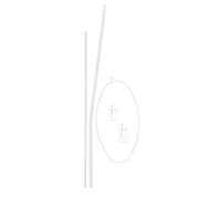 Support Ciel De Lit - Roba - 150 Cm - Blanc Blanc