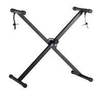 Support Clavier Mini-X FunKey - Support X avec tubes de liaison plus courts - Parfait pour claviers débutants & synthétiseurs - Avec bandes auto-agrippantes antidérapantes intégrées