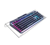 Support Clavier Ordinateur Acrylique, Plateau Pour Clavier Incliné Ergonomique, Pour Une Meilleure Ergonomie De Frappe, Pour Bureau, Maison, École (43 X 4 X 14 Cm)