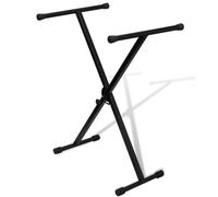 vidaXL Support de clavier réglable avec cadre en X