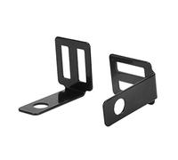 Support Clignotant Moto Arrière, Fixation Universelle en Métal pour Feux Indicateurs, Remplacement Idéal pour Accessoires de Remorque et Moto (Noir)