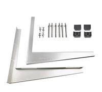 Support Climatiseur Exterieur, Acier Inoxydable 304, Charge Maximale 380 Kg, Console Murale pour Climatiseur Split, pour Climatiseurs Split de 8000 a 40000 BTU(450x500mm)