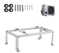 Support Climatiseur Exterieur Inoxydable, Supports Réglables pour Support Mural Climatiseur Exterieur, Support Mural, pour un Soutien Solide(90x45x30cm/35x18x12in)