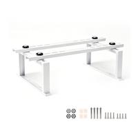 Support Climatiseur Exterieur pour Système de Pompe a Chaleur de 8 000 a 48 000 BTU, Acier Inoxydable, Console au Sol Climatiseur Rack Poids, Amortissement, Supportant Jusqu'à 300 Kg(74x48x10cm)