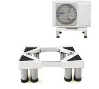 Support Climatiseur Exterieur, Support Clim de Climatiseur Rétractable, Réglable en Hauteur, Utilisables pour Clim Split et Lave-linge(55/75cmx30/48cmx18/21cm)