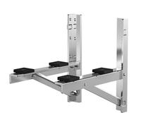 Support Climatiseur Exterieur, Support Mural Climatiseurs Split avec Patins Anti-vibrations, en Acier Inoxydable, Jusqu'à 380 Kg(50x50x37cm/20x20x15in)