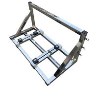 Support Climatiseur Exterieur, Support Mural pour Mini-split, Universel Antichoc pour Climatiseurs Monoblocs, 250 Kg(95cm/37in)
