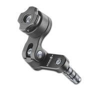 Interphone - Système Modulaire QUIKLOX - Support Téléphone Portable Moto - Connexion Quiklox pour Potence Diamètre 13/25.4mm - Réglable 360° Horizontal 90° Vertical - Connexion Quick Release