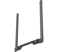 Support Com é D'Enceintes Pour Supports Sonos Ray Et Tv, Charge Jusqu'À 2 Kg, Acier Et Silicone, Noir[Video1332]