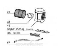 support commandes pour hotte BRANDT
