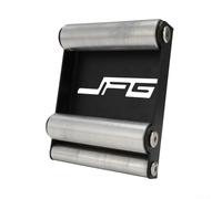Support compact de nettoyage de roues de moto, support de rouleau en fer et aluminium robuste avec roulements à haute vitesse pour la plupart des vélos jusqu'à 220 kg, rangement facile (style A)