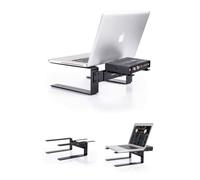 Support compact pour ordinateur PC portable + Support carte son pour DJS LAPTOP STAND FLAT