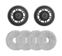 Support compatible avec accessoires de robot aspirateur Dreame X10 X20 X30 X40 L20, support de chiffon gris pour module de nettoyage humide