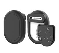Support Compatibles avec Xiaomi Tag avec Code Épingle, Étui de Protection en Silicone Traceur GPS Enfant pour Personne âgée Animal Vêtements Sac à Dos (Noir)