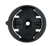 Support compteur inserts plastique Pro Bryton Noir