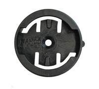 Support compteur inserts plastique Pro Wahoo Noir