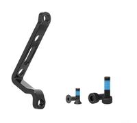 Support Conversion Frein pour vtt Aluminium 180mm Support Conversion | Conversion étrier route pour vers pour vtt, trou 34mm et 74mm, pour robuste, léger, installation facile(160MM)