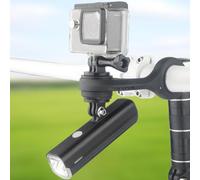 Support convertisseur de vélo avec adaptateur pour caméra d'action compatible avec Garmin Computer Mount assure une fixation stable (un kit)