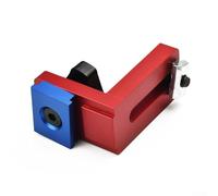 Support coulissant pour rail à onglet pour 30 plus de 45 Ttrack Outil coulissant variable pour le travail du bois Bloc d'arrêt précis pour positionnement en aluminium dans la défonceuse (2 30)