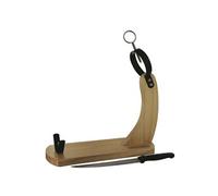 Support & Couteau "Jambon" 40cm Naturel Multicolore G