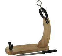Support & Couteau "Jambon" 40cm Naturel
