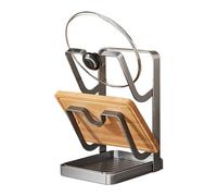 Support Couvercle Casserole, Repose Cuillere Et Couvercle, Kitchen Storage & Organisation, Support De Rangement Pour Couvercles De Casseroles De Cuisine, Pour Spatule Ustensiles Planche À Découper