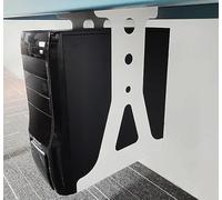 Support CPU,Support d’unité Centrale d’Ordinateur sous Table ou Fixation Murale réglable,Support Boîtier d'Ordinateur,Porte-Multifonctions Convient À La Plupart des Boîtiers PC sous Bureau PC