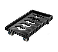 Support CPU/Support Processeur Chariot de support de tour for PC, support de CPU mobile, support de tour de PC au sol avec roulettes roulantes, support de boîtier for PC de bureau compatible avec la p