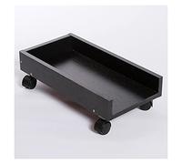 Support CPU/Support Processeur Support de PC Mainframe, support de tour de PC mobile avec roues, cpu Panier de support avec côtés de protection avec 4 roues de roulettes sous le bureau Support De Boît