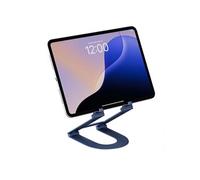 Support Curve Mini Coastal de Bureau Repliable et Ajustable pour Tablette et iPad Bleu