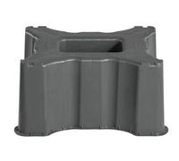 Support cuve rectangulaire GARANTIA, 300 litres, gris