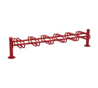 Support cycles Province Agora RAL3004 - 6 places - double face - PROCITY - 207320.3004