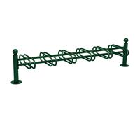 Support cycles Province Boule RAL6005 - 6 places - double face - PROCITY - 207321.6005