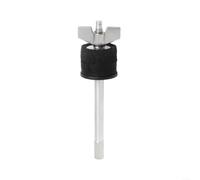 Support Cymbale Hi-Hat Réglable T Boulon Support Cymbale Hi-Hat | Feutre renforcé, protection cymbale, réduction pour usure, finition silver noir(Long)
