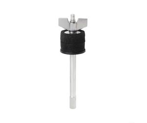 Support Cymbale Hi-Hat Réglable T Boulon Support Cymbale Hi-Hat | Feutre renforcé, protection cymbale, réduction pour usure, finition silver noir(Long)
