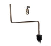 Support Cymbale Z pour - Tige Métallique Réglable avec Clip et Feutre - pour accessoire Percussion Stable 34,5 cm