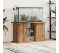 Support d aquarium chêne artisanal 101x41x58 cm bois ingénierie