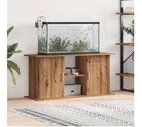 vidaXL Support d'aquarium chêne Artisanal 121x41x58 cm Bois ingénierie, Armoire pour Aquarium, Support de réservoir de Poisson, Support d'aquarium en Bois