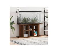 Support d aquarium chêne marron 120x40x60 cm bois d ingénierie