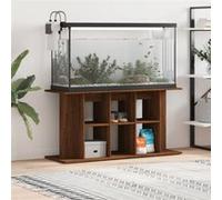 Support d aquarium chêne marron 120x40x60 cm bois d ingénierie chêne marron G