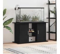 Support d aquarium chêne noir 101x41x58 cm bois d ingénierie