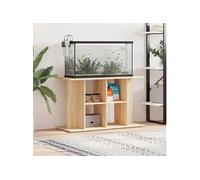 Support d aquarium chêne sonoma 100x40x60cm bois d ingénierie