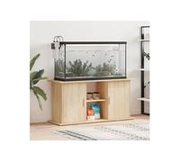 vidaXL Support d'aquarium Chêne Sonoma 121 x 41 x 58 cm Bois d'ingénierie – 833618