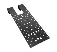 Support d’écran for cloison, Réglable en Hauteur | Surélevé, Montage sur cloison, Usage au bureau, Compatible LCD/LED(Black extended opening 4.1 mountable)