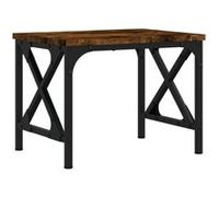 Support d imprimante chêne fumé 40x30x31 cm bois d ingénierie