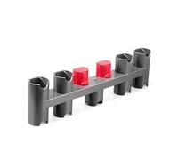Support d'accessoires pour aspirateur compatible avec Dyson V7 V8 V10 V11 V12 V15, organiseur d'accessoires de station d'accueil (gris)