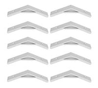 Support D'Accolades D'angle 10Pcs 135 Degrés Angle de Support en Alliage D'aluminium Accolades D'angle Support Connecteur Support Profil Joint D'ang Accolades de Quincaillerie (2020-135 degrés)