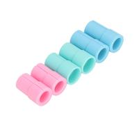 Support d'adaptateur de stylo ABS 3 couleurs, Kit d'accessoires d'outils pour Sharpie pour Cricut 6 pièces (2 pièces roses, 2 pièces vertes et 2 pièces bleues)