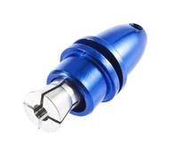 Support d'adaptateur d'hélice de Balle en Aluminium RC, 3.17mm, 5 pièces, Compatible avec Moteur sans balais RC, Avion, hélicoptère, Capuchon d'hélice(Blue)
